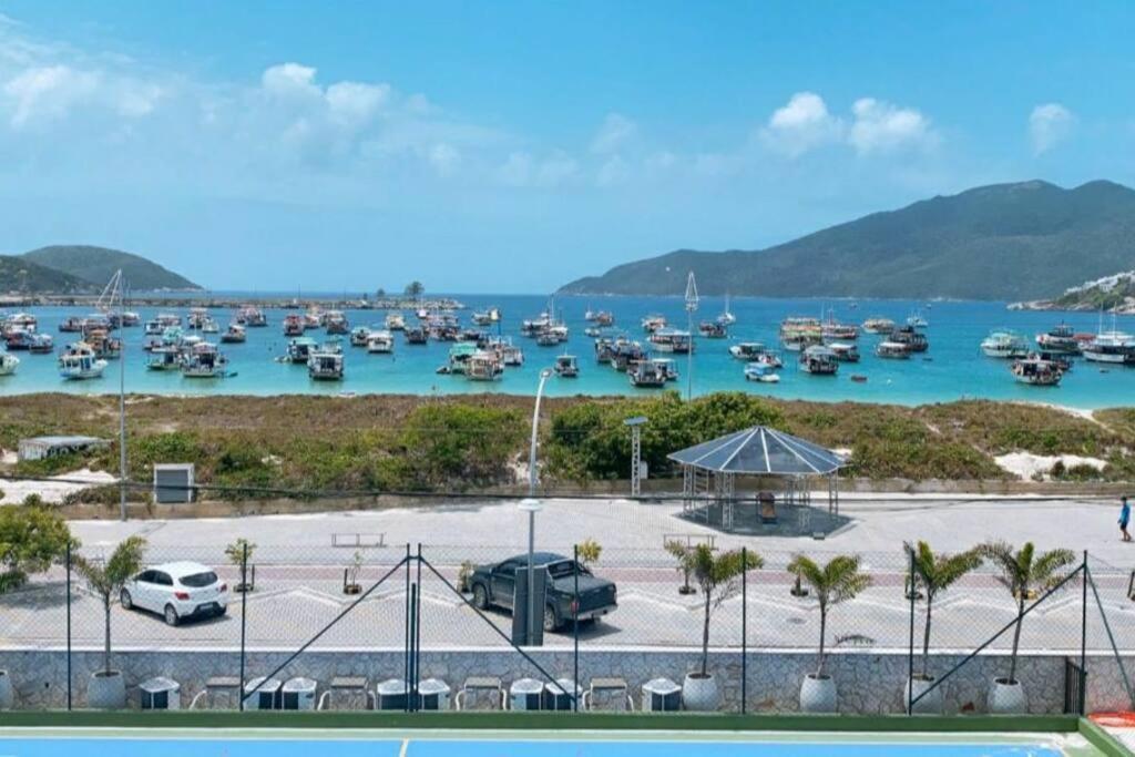 Apartamento Frente Ao Mar Em Resort Pe Na Areia 아라이알도카보 외부 사진