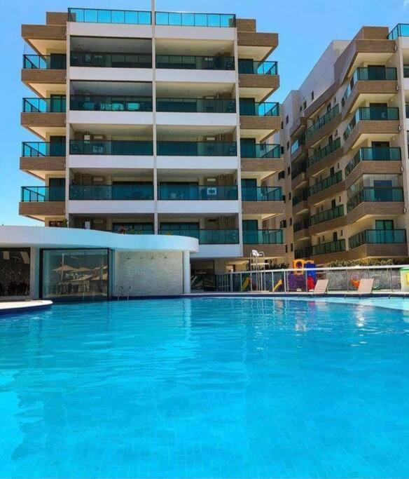Apartamento Frente Ao Mar Em Resort Pe Na Areia 아라이알도카보 외부 사진