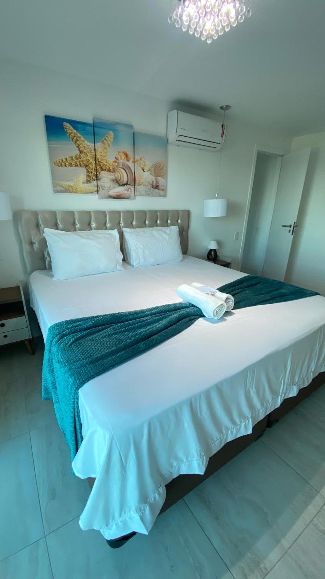 Apartamento Frente Ao Mar Em Resort Pe Na Areia 아라이알도카보 외부 사진